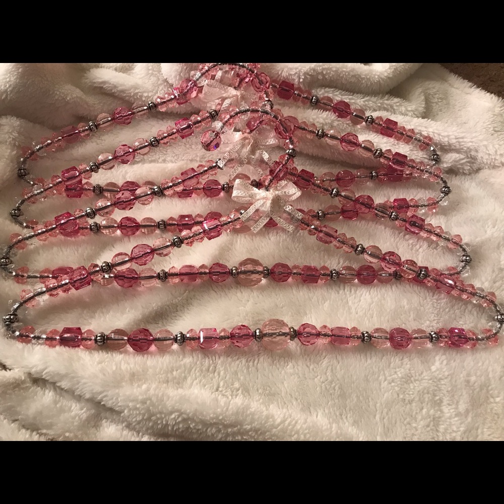 Very nice beaded Hangers for little girls 2 for 12